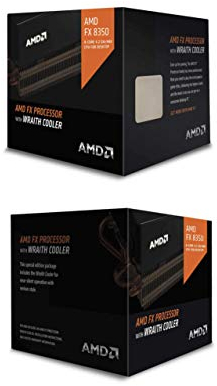 AMD FD8350FRHKHBX – FX-8350 CPU con Wraith Cooler AM3 + 125 W 4.0 GHz 16 MB Cache 32 nm Black Edition