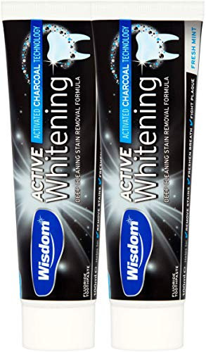 Wisdom Charcoal Active Whitening Toothpaste