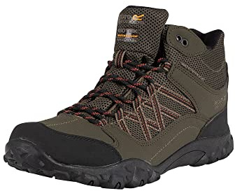 Regatta Mens Edgepoint Mid WP Baylf/BntUmb EU46/UK11 Green