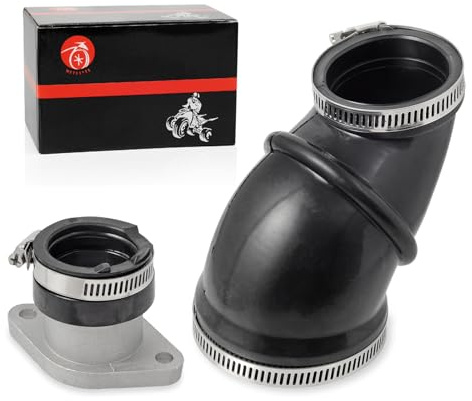 Carb Intake Manifold Boot & Air Box Cleaner Intake Joint For YAMAHA Wolverine 350 YFM350F 1995-2005 Big Bear 350 YFM350FWXL 4X4 1999