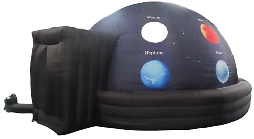 Tenda gonfiabile della cupola della proiezione del planetario di 15ft con l'aeratore e la stuoia separata del PVC per la piattaforma di istruzione, le scuole, i musei, gli eventi dei centri