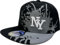 J26 Kids Kinder Snapback USA Cap Teenie Kappe Basecap Mütze Trucker Cappy Sport NY (NY Splash Black)