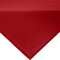 REDBEST Mitteldecke, Tischdecke Uni Seattle, 100% Baumwolle rot Größe 80x80 cm - Robustes, glattes Gewebe, mit hochwertigem Kuvertsaum