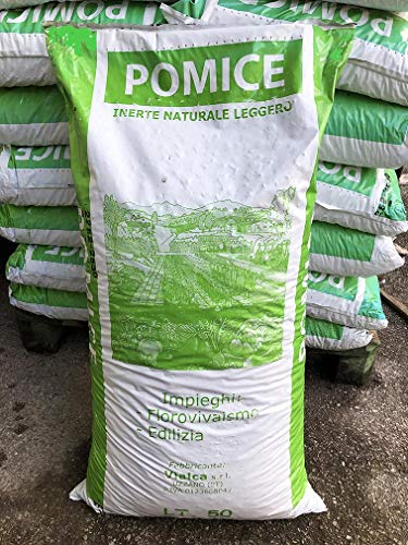 POMICE FINE 3-8mm SACCO LT.50 INERTE NATURALE DA USARE IN AGRICOLTURA