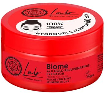 PARCHES DE ORO DE 24 KT REJUVENECEDORES PARA EL CONTORNO DE LOS OJOS, 60 OCS