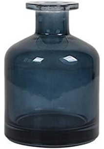 Bamboopack 1PC Blue 150ml/5oz Empty Glass Diffuser Bottles Jars Containers Aromatherapy Storage Bottle Vase Fragrance Accessories for Placing Essential Oil Decorating Room