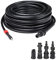 Aim Tools High Pressure Washer Drain Pipe Cleaning Hose 10M 33FT 160 Bar with Jet Nozzle and 4 Adapters Compatible with Karcher, LAVOR, AR and Other Household Use Pressure Washers