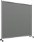 Outsunny Panneau Brise-Vue paravent extérieur sur roulettes, Brise Vue Jardin, Opaque, autoportant, pour Le Jardin, terrasse, Balcon, Jacuzzi, 183 x 30 x 181 cm, Gris