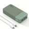 JUOVI Tragbare Powerbank J2621, 20000mAh Akku Pack 45W Schnellladefunktion, Kompatibel mit Switch, MacBook, Tablet, Dell, HP, Notebook, Samsung, iPhone 16 15 14 13, Steam Deck und mehr