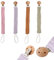 4 Unidades de Cadenas para Chupetes y Mordedores para Bebe, Chupeteros de Tela de Algodón y Pinza de Madera de Haya, Cadena Chupete Bebe, Cuelga Chupetes de Tela con Goma Elástica Resistente.