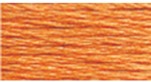 DMC 117-722 Six Strand Embroidery Cotton Floss, Light Orange Spice, 8.7-Yard