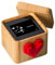 Lovebox Schwarz und Weiß - Der Love Note Messenger