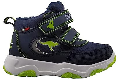 KangaROOS Jungen Ks-freezer V Rtx Stiefel, Dk Navy Lime, 25 EU