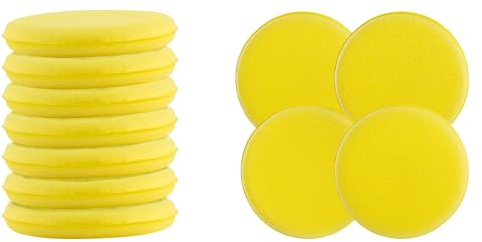 Wax Applicator Pads 12 Pcs - Buffing Pads for Erase Car Scratches - Foam Polishing Pads Detailing - Car Wax Applicator Pads/Sponges for Polishing Car, 3.94 Inches