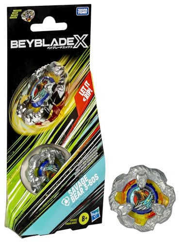 Beyblade X Booster Single Pack - HSG0286 - Savage Bear 3-60S snurra