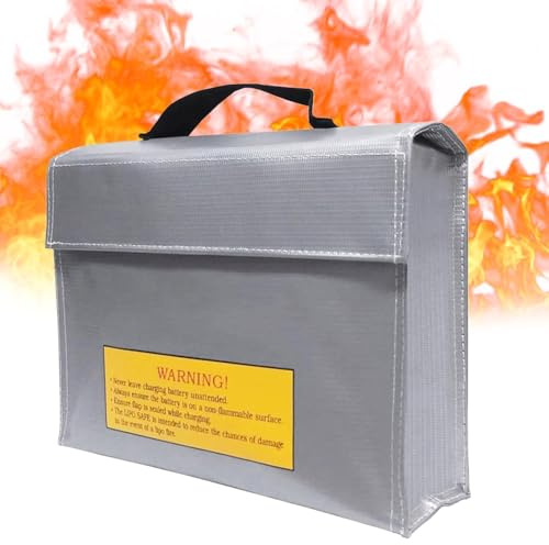 Säkerhetsväska för batteri | Brandsäkra och explosionssäkra startförvaringsväskor, batteriförvaringsskydd | Bärbara säkerhetslådor för transport, C-väska
