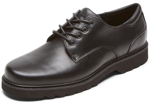 Rockport Men's Northfield Waterproof Oxford, Black, 10 Medium