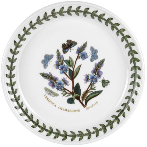 Portmeirion botanisk trädgård – 12,7 cm brödtallrik – Speedwell
