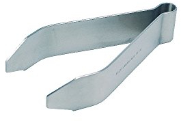 Fackelmann Pincette à arêtes en Acier Inoxydable 18/10, Argent