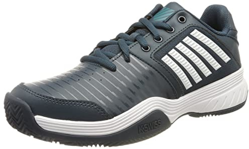K-Swiss Zapatillas Deportivas Court Express para Hombre, Azul, Blanco, 41.5 EU