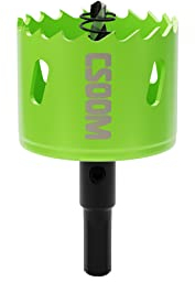 CSOOM 50mm M42 Bi-Metall-Lochsäge Bohrkrone Für Arbeiten in Gipskarton, Kunststoff, Holz, dünnes Metall, dünnem Stahl-blech, Hochleistungs-Bohrwerkzeug