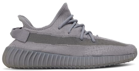 Yeezy Mens Boost 350 V2 Trainers Steel Grey 10