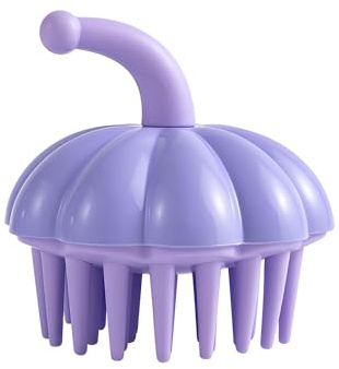 Spazzola Massaggiante Per Shampoo Setole Flessibili E Portatile