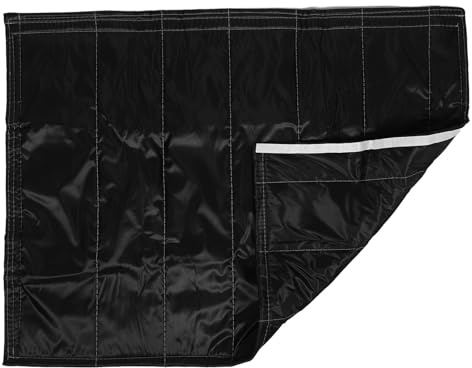 NOLITOY Couverture Isolante Thermique pour Cheminée 116 X 87 CM en Tissu Oxford et Coton Pare-Courant d'Air Anti-Froid Protection Hivernale Intérieure Barrière Coupe-Feu Pertes de