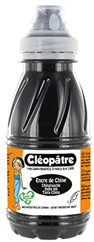 Cléopâtre - EDC250-2 - Chinatusche schwarz, 250 ml