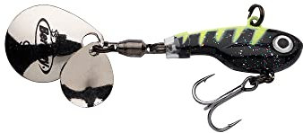 Berkley Pulse Spintail Leurre Hybride Jig Spinner, Équipé d'Hameçon Fusion, se lance loin et est Redoutable pour la Pêche des Carnassiers en Eau Douce
