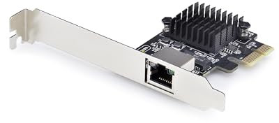 StarTech.com Tarjeta de Red Ethernet PCI Express de 1 Puerto 5G - Tarjeta Adaptador Ethernet PCI-E RTL8126 - Win/Linux - TAA