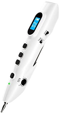 ‌Pluma Eléctrica de Acupuntura Recargable - Pointer Fisioterapia Localizador de Puntos de Acupresión, Masajeador Muscular y Terapia Estimuladora para Alivio del Dolor