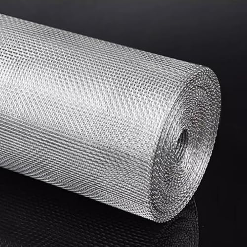 Grille en fil d'acier inoxydable Maille et fil barbelé 1pc 10 Mesh filtration Weave Wire Cloth, 40 * 40 pouces 304 SS Weave Screen,