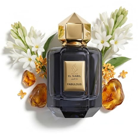 Maison El Nabil Fabulous - Eau de Parfum 65 ml - Perfume Dubai Unisex Hombre y Mujer - Vaporizador - Fragancia Solar, Afrutada, Amaderada - Idea Regalo