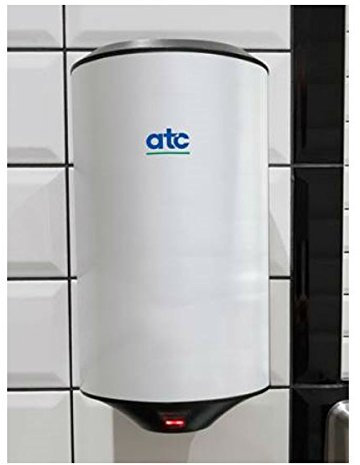 ATC CUB High Speed Hand Dryers Wall Mounted Warm Air Automatic 3 Colours (White)