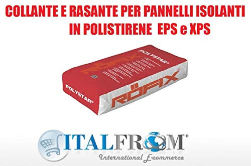 italfrom - Collante et rasante pour panneaux isolants en polystyrène - EPS - XPS - 25 kg