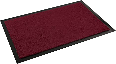 Schmutzfangmatte EASY CLEAN COMFORT in verschiedenen Farben und Größen, Farbe:bordeaux rot, Größe:40 x 60 cm