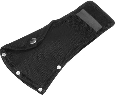M METERXITY Étui de Hachette, Étui de Hache pour Hache de 1,25 LB, Couverture de Tête de Hache à Double Pression Portable pour la Randonnée en Plein Air/Le Travail en Extérieur [Noir]