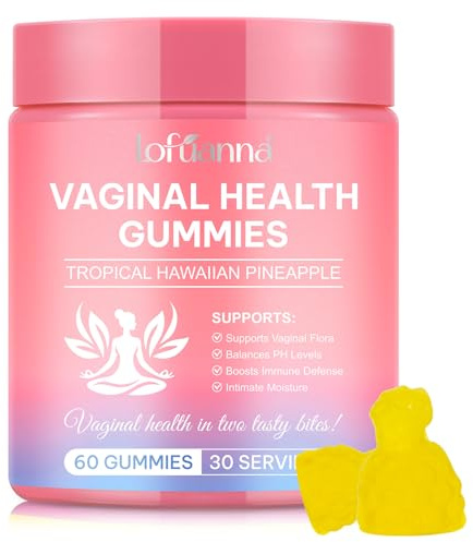 Vaginal Probiotics for Women – Gummies for Womens Intimate Health, Supports Feminine Health – Womens Probiotics for Intimate, Balance & Daily Care – 60 Count