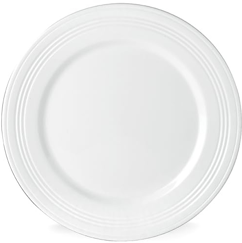 Lenox Tin Can Alley 4-Degree Dinner Plate, White -