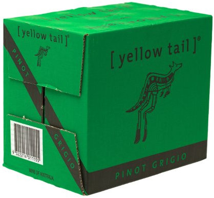 Yellow Tail Pinot Grigio 18.75cl White Wine Miniature - 12 Pack