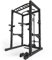 Atletica R7-Cage Power Rack | Power Rack mit Latzug- und Ruderstation, Multi-Grip Pull-Up Bar, Dip-Barren, Spotter Arme, 4 J-Hooks und Landmine Größe 203cm Höhe