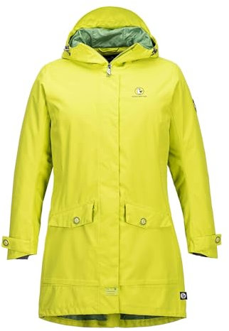SCHIETWETTER Damen Funktionsparka Krummbein Lexa, Übergangsjacke, Regenjacke, Regenmantel wasserdicht, atmungsaktiv, Winddicht