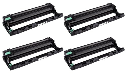 Inkpro – 4 x bildtrumma DR-243CL kompatibel med Brother DCP-L3510 L3550, HL-L3210 L3230 L3270, MFC-L3710 L3730 L3750 -L3770-4 x 18 000 sidor