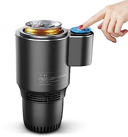 Raffreddatore e Scaldatazze per Auto, Controllo Intelligente della Temperatura, Tazza di Raffreddamento per Riscaldamento Auto, Portabicchiere Intelligente per Auto, Frigorifero