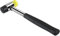 Ghani® Double Faced Soft Hammer Mallet 25mm Small Nylon Hammer Dual Head Nylon Non-Slip Rubber Grip for DIY Projects