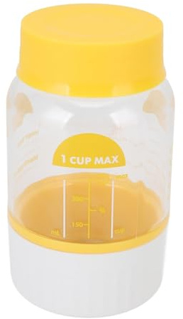 Dpofirs Butter Maker Cream Separator Multifunctional Plastic Butter Making Bottle for Kitchen Cooking & Baking