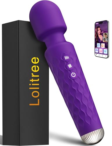 Lolitree Wand Vibrator for Women, Magic Bullet Vibabrator
