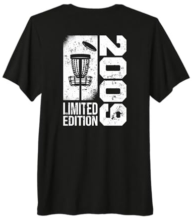 DiscGolf Disc-Golf-Joueur Anniversaire né en 2009 Disc-Golf T-Shirt Haut de Gamme