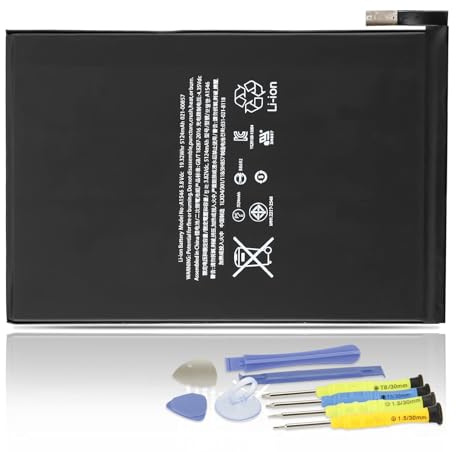 ANTIEE A1546 A1538 A1550 Tablet Battery for iPad Mini 4 iPad5,1 iPad5,2 MK6K2LL/A